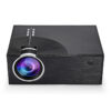 C7 2000 Lumens LED Video Projector Portable LCD Projector For Home Cinema AV USB HDMI VGA 3D LED Beamer black_Standard Edition-European Regulation