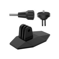 Camera Mount Bracket Indoor Outdoor Wall Mount Module Holder Security Cameras Stand Easy To Install Camera Holder Compatible for OSMO Pocket 3 Insta 360 Go3 Camera black