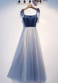 Chic Elegant Strap Bridesmaid Dress Formal Party Evening Dress(Process Time Need 5-7 Days)
