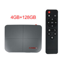 For Android 9.0 Tv Box 10.0 4+218g Media Player Smart Tv Box Tv Receiver 4+128G_British plug