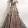 Formal Party Evening Dress Girl Chic Sequin Trailing Dress(Processing time need 3-6 days)