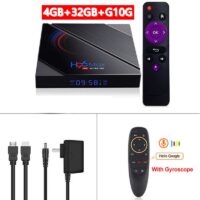 H96 Max H616 Top Box Dual-band Wifi Android 10.0 TV Box 4+32g 4+32G_Australian plug+G10S remote control