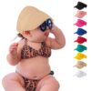Kid Solid Color Visor Hat Wholesale 14301381