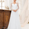 Lace Patchwork Luxury Formal Wedding Dress
