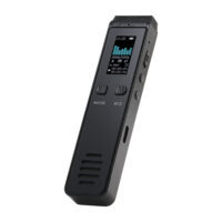 Mini Digital Voice Recorder Dynamic Noise Reduction Recording Device Rechargeable Portable Voice Recorder 8GB