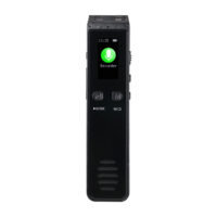 Mini Digital Voice Recorder Dynamic Noise Reduction Recording Device Rechargeable Portable Voice Recorder 32GB