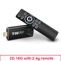 Mini Tv Stick Box Tv T98 Mini Tvbox Rk3318 Android10.0 Tv Box Media Player Tv Receiver 2+16g 2+16G_Australian plug