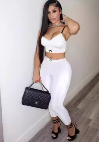 Sexy Moon Vest Pants Set