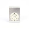 Sport Clip-type Mini MP3 Player Stereo Music Speaker USB Charging Silver Gray
