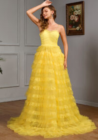 Spring Women's Strap Sleeveless Slim Long Dress Elegant Evening Gown