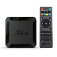 TV BOX Android 10.0 X96Q Allwinner H313 Quad Core 4K Smart Android TV 2.4G Wifi X96 Q Set Top Box European regulations