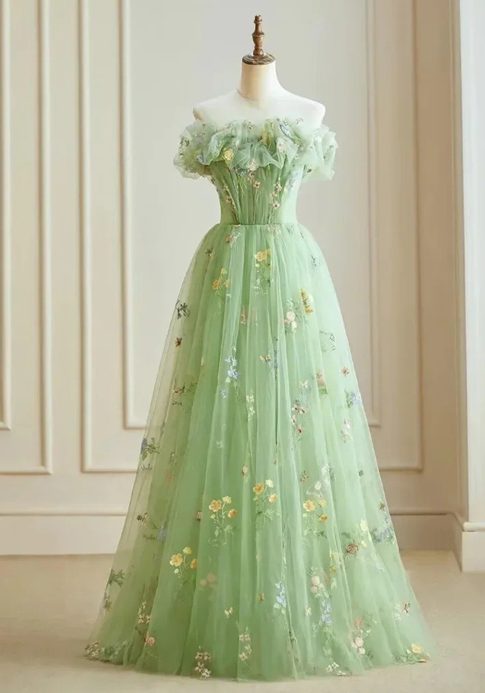 Women Off-Shoulder Strapless Evening Dress(Processing time need 3-6 days)