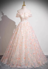 Women Off Shoulder tutu evening dress(Processing time need 3-6 days)