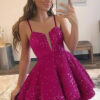 Women Sequined Strapless Sexy Prom Dress