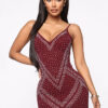 Women Sexy Beaded Dress