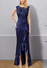 Women Sexy Qipao Maxi Dress