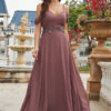 Women short-sleeved evening dress