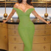 Women Summer Sexy Off-Shoulder Dress
