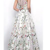 Women wedding dress embroidered chiffon color sexy evening dress（Processing time need 3-6 days）