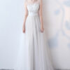 Women wedding dress white small trailing evening dress（process time 3-6 days）