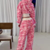 Y2K Hip-Hop Cropped Hoodie & Loose Sweatpants Streetwear Set