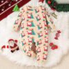 Baby Girls Boys Cartoon Christmas Jumpsuits Wholesale 25101531