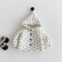 Baby Kid Girls Print Jackets Outwears Wholesale 25092232