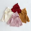 Baby Kid Girls Solid Color Jackets Outwears Wholesale 25092227